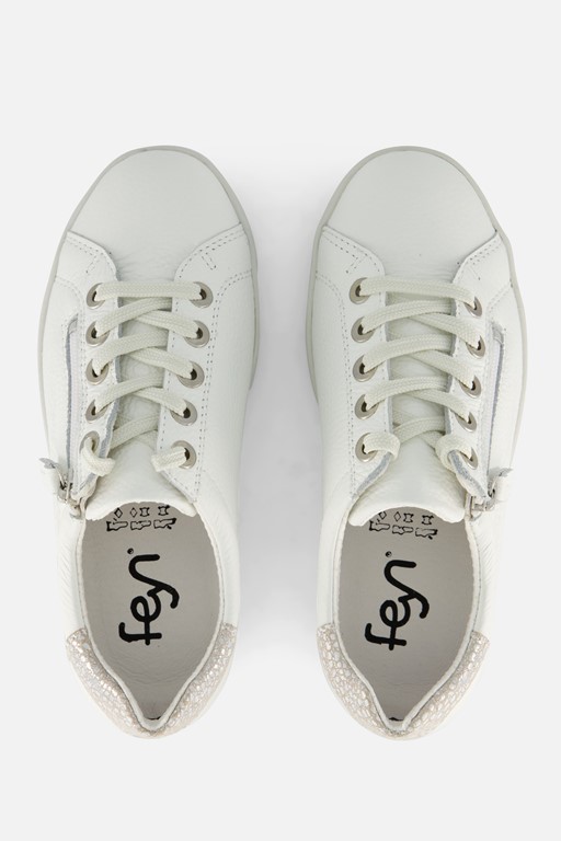 Feyn Sally 59 Sneakers wit Leer
