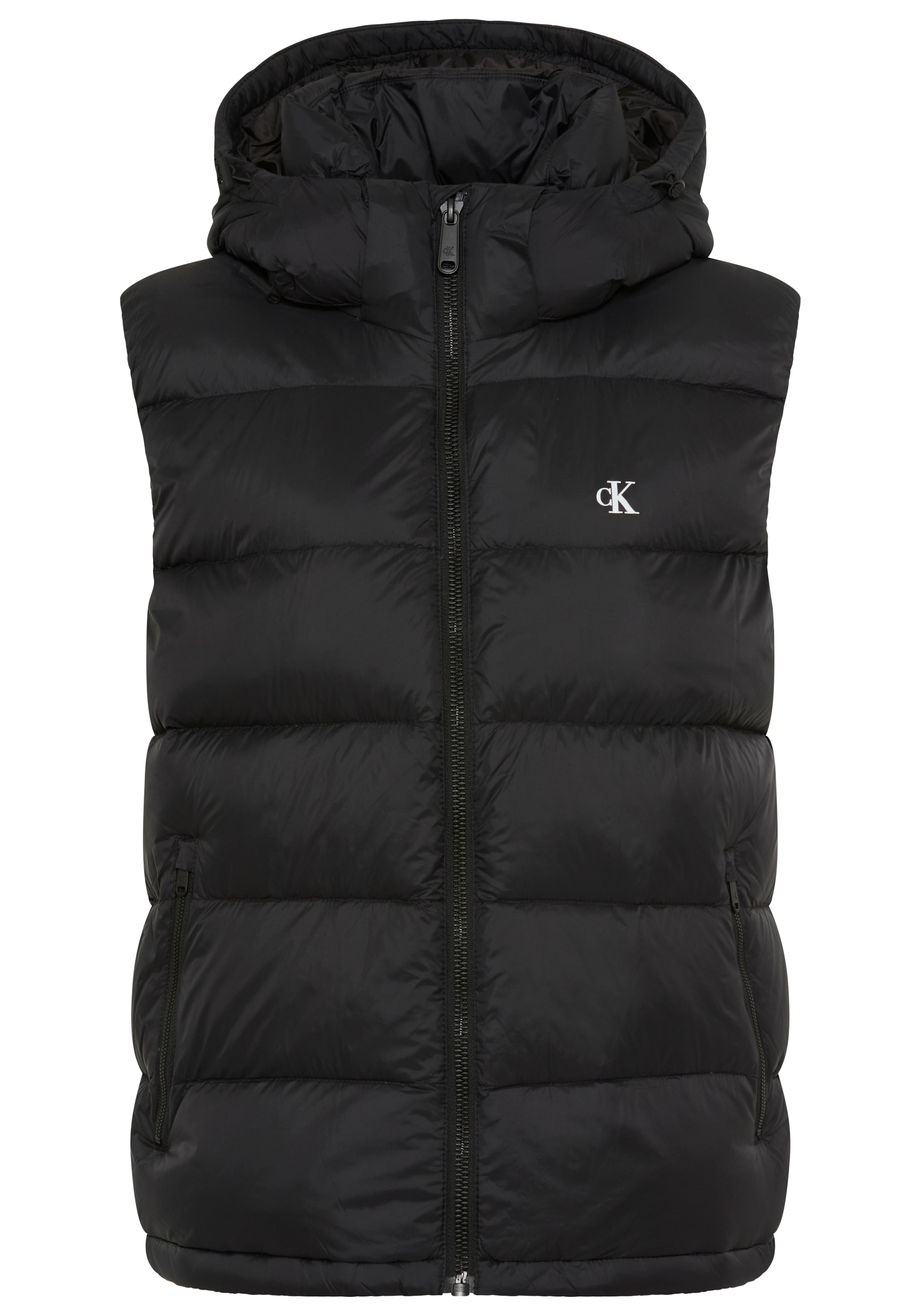 Calvin Klein Jeans Steppweste , Kapuze, Regular Fit, warm wattiert