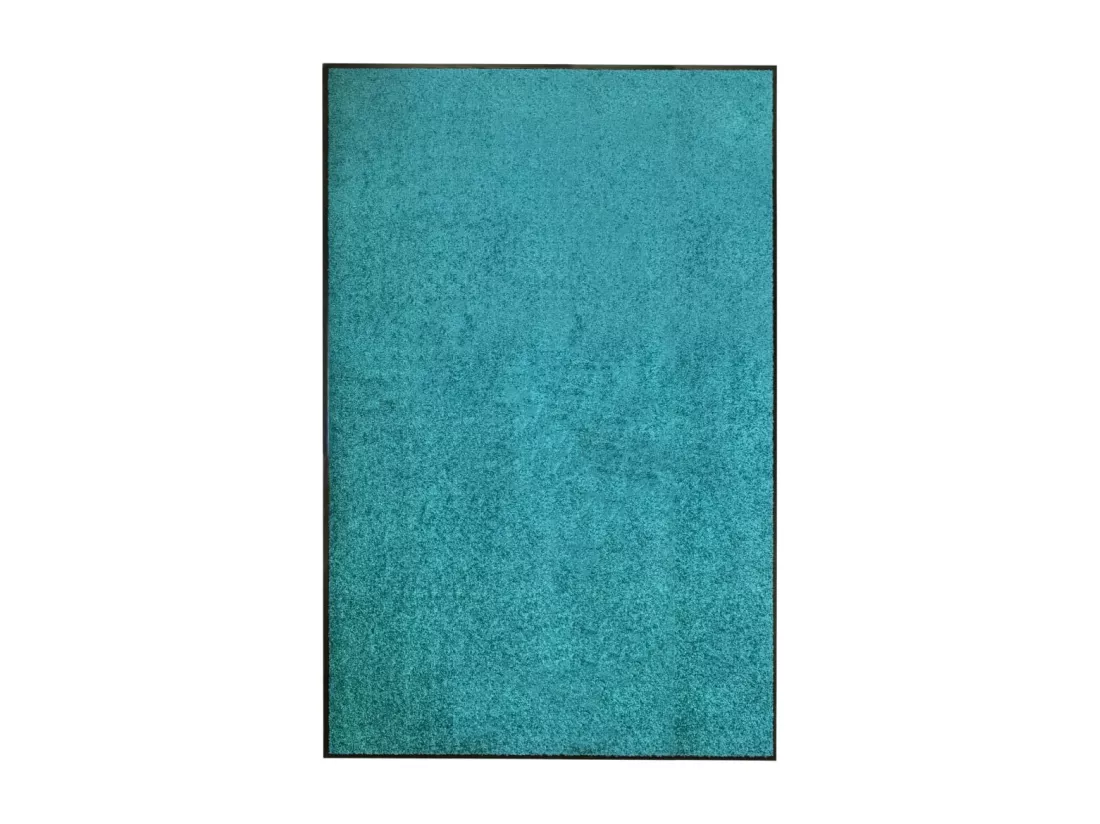 Paillasson lavable Cyan 120x180 cm