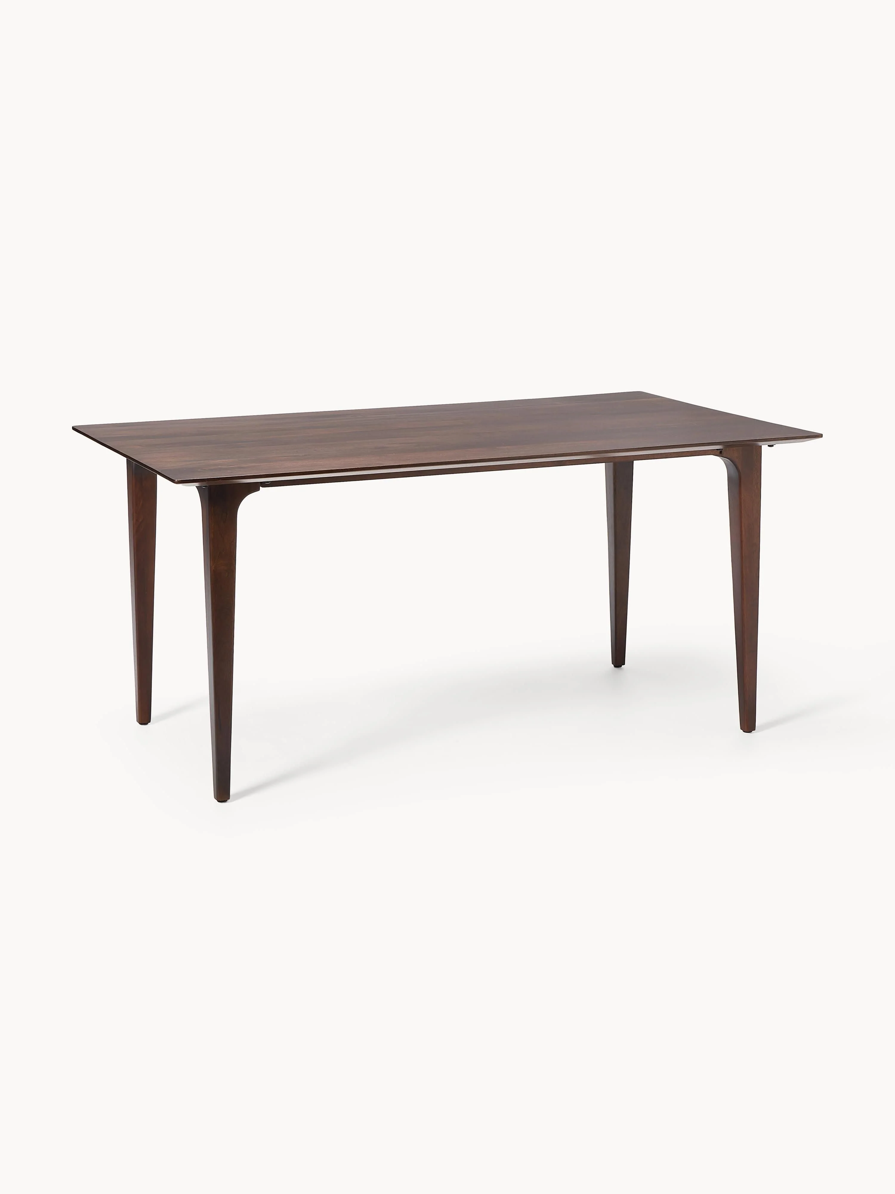 Eettafel Archie van mangohout, in verschillende formaten