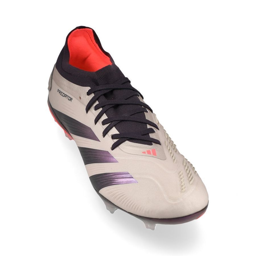 adidas Predator Pro FG Vivid Horizon - Argenté/Aurora Black/Turbo