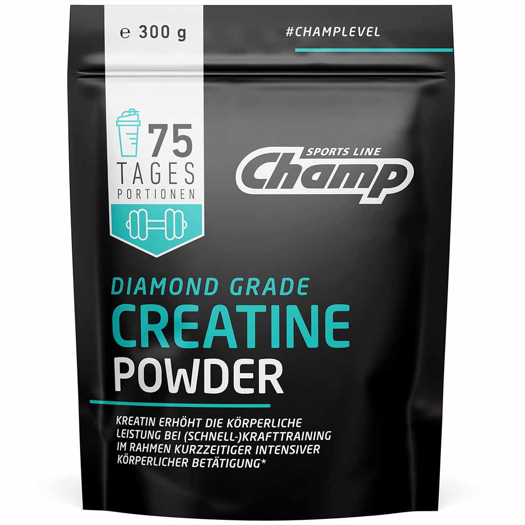 Champ Diamond Grade Creatine Powder Neutral 300g MHD:30.3.27