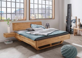 Bettgestell I 140 x 200 cm braun