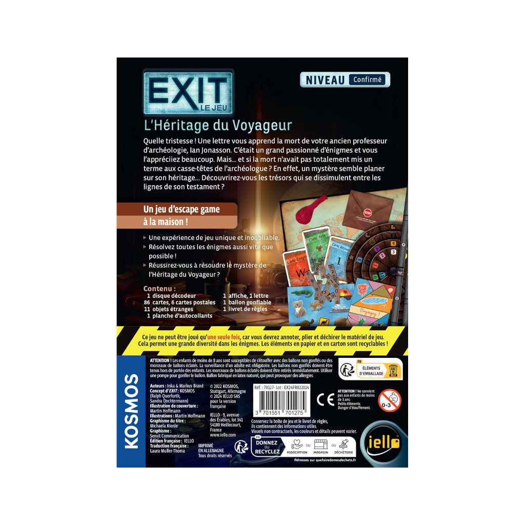 Exit : L'Héritage du Voyageur