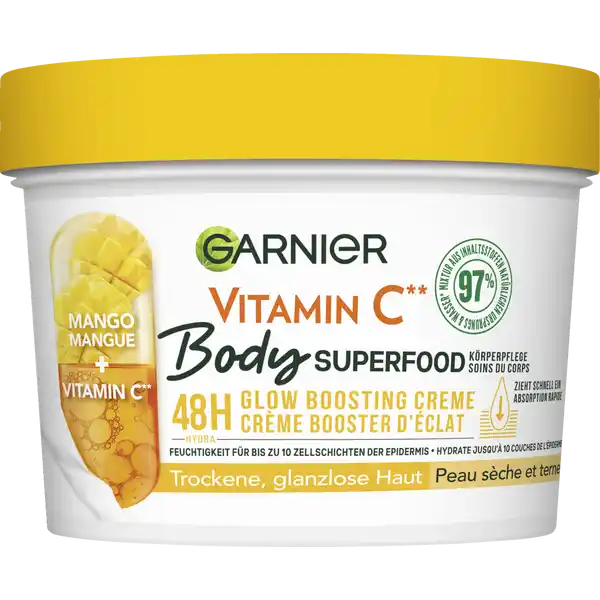 Body Superfood Mango Vitamin C Körperpflege