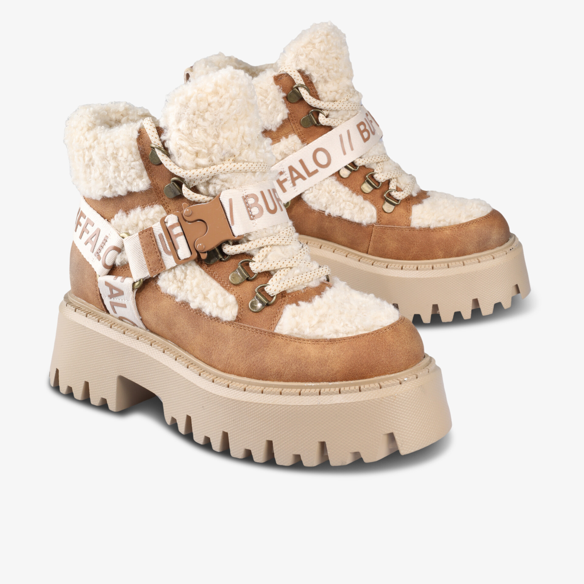 Buffalo Damen Winter Boots braun