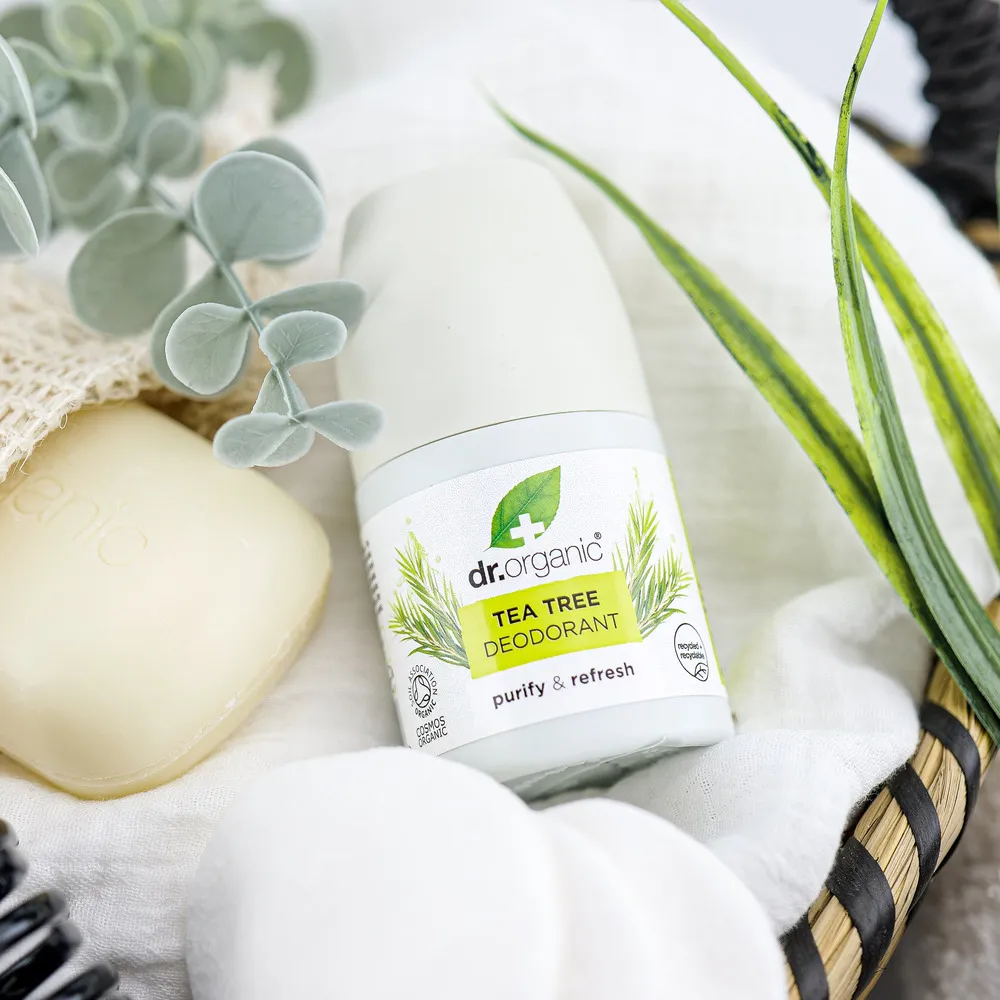 Dr. Organic Tea Tree Roll-On Deodorant - 50 ml