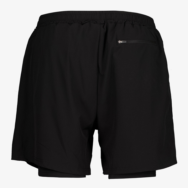 Osaga heren hardloopshort zwart
