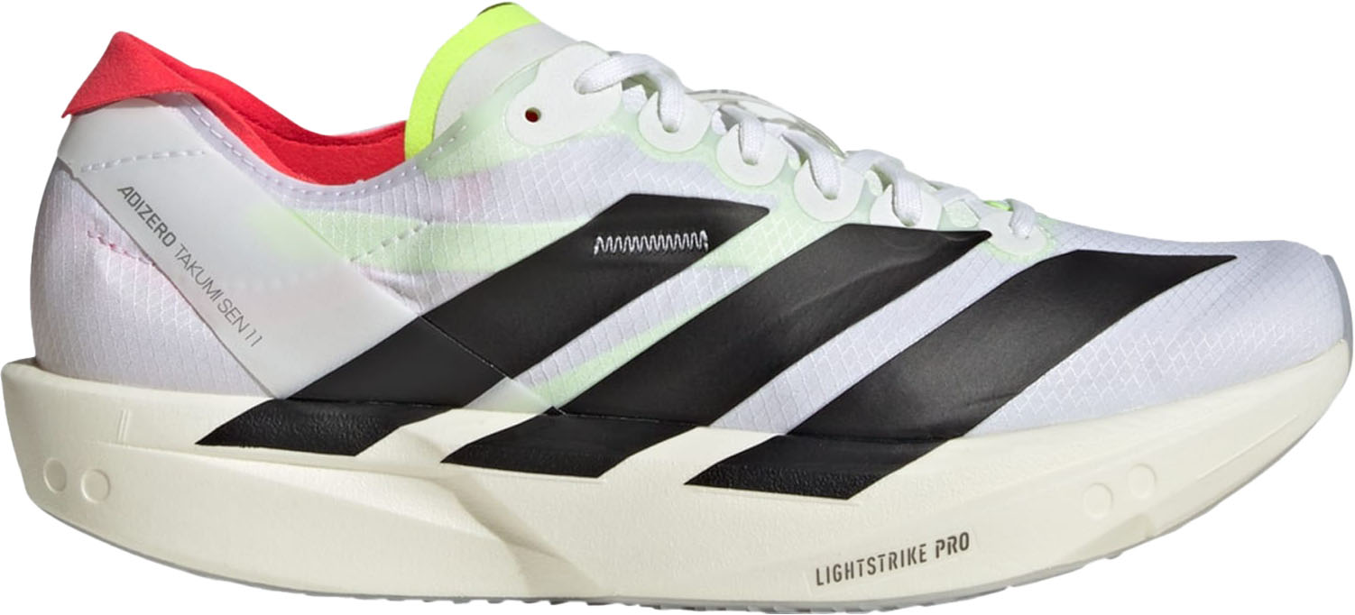 Adizero Takumi Sen 11 Dame Cloud White/Core Black/Lucid Red