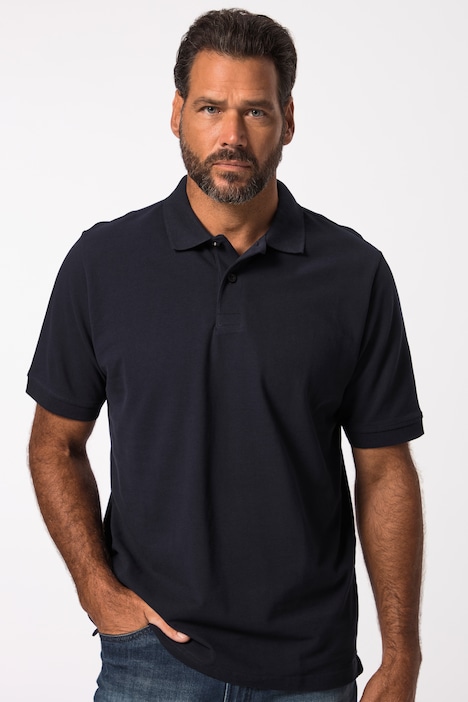 Poloshirt, Basic, Halbarm, Piqué, bis 10XL