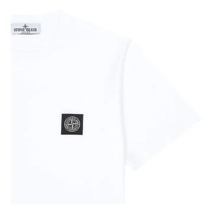 Stone Island T-shirt Logo | Blanc