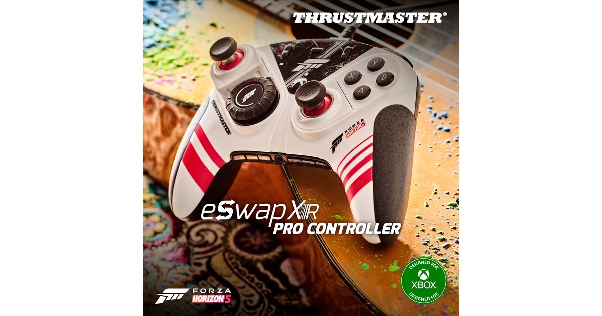 ThrustmasterEswap X R PRO controller Forza Horizon 5 Edition  (Meerkleurig, Pc, Xbox One, Xbox Series X|S)