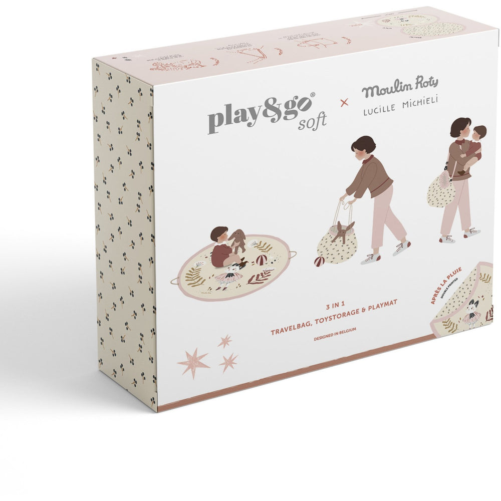 Køb Play&Go Moulin Roty Après La Pluie Baby 2-in-1 Legetæppe