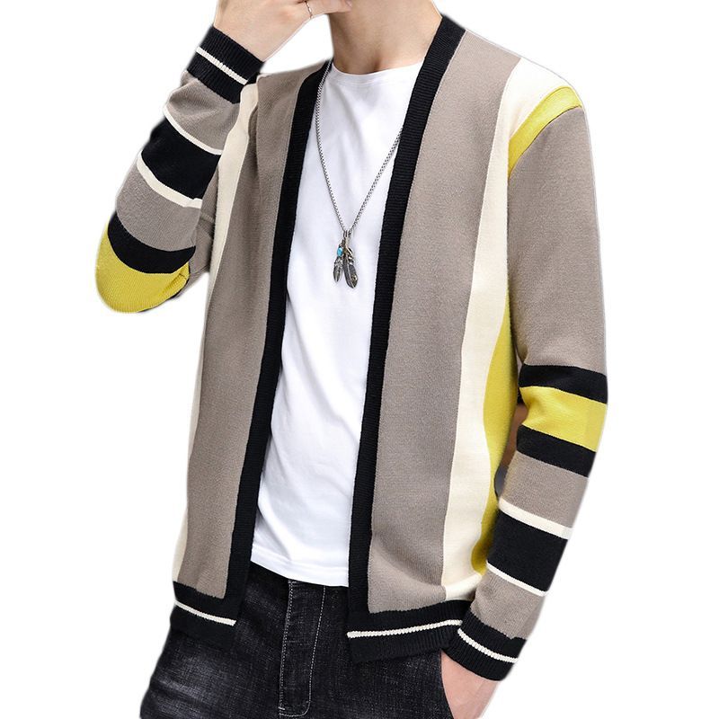 Naideth - Gestreept open vest