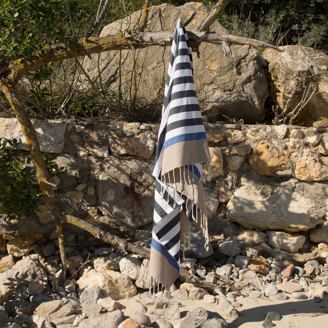 Febronie Fouta Arcachon multicolore - 100x200 cm