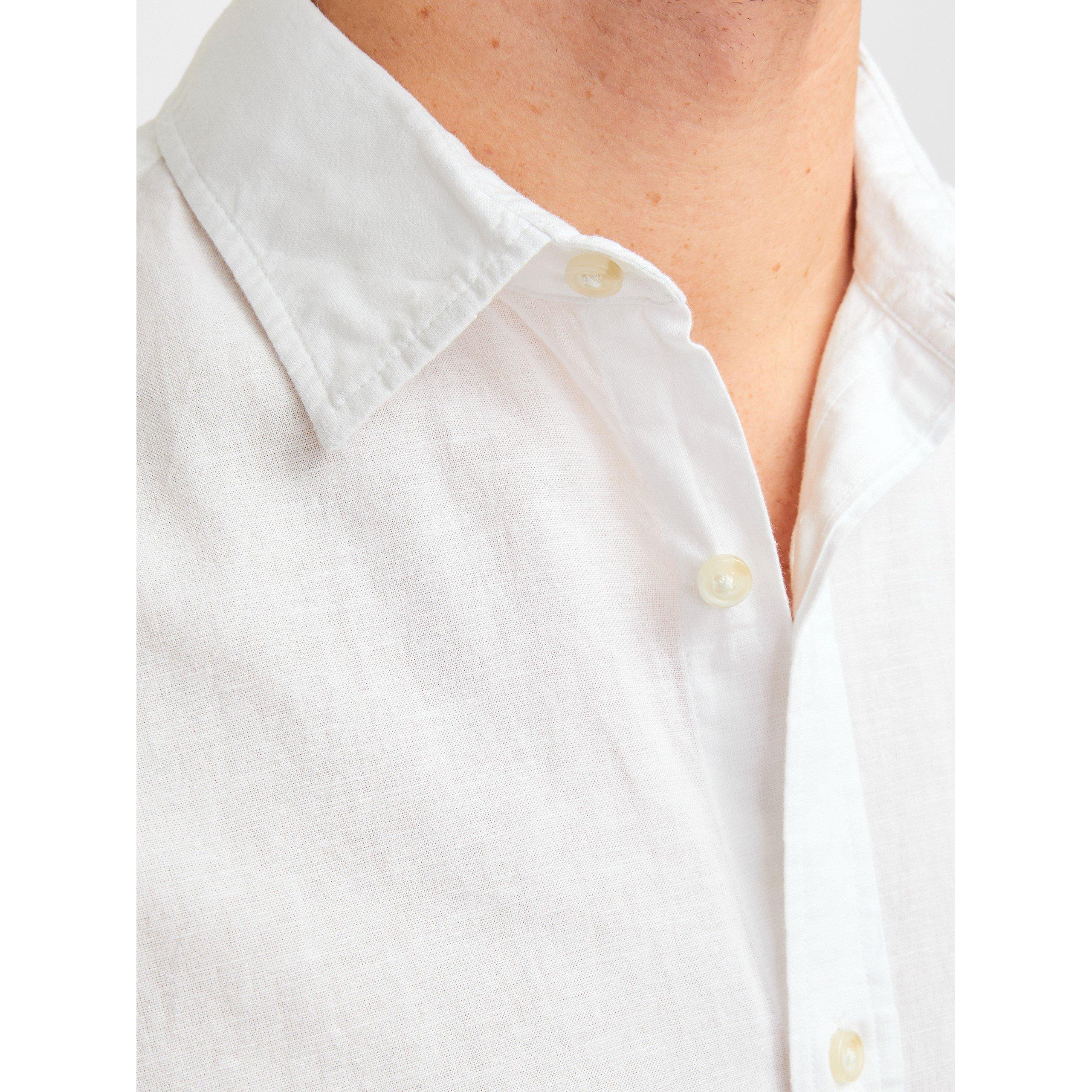 Jack and Jones JW Long Sleeve Linen Shirt
