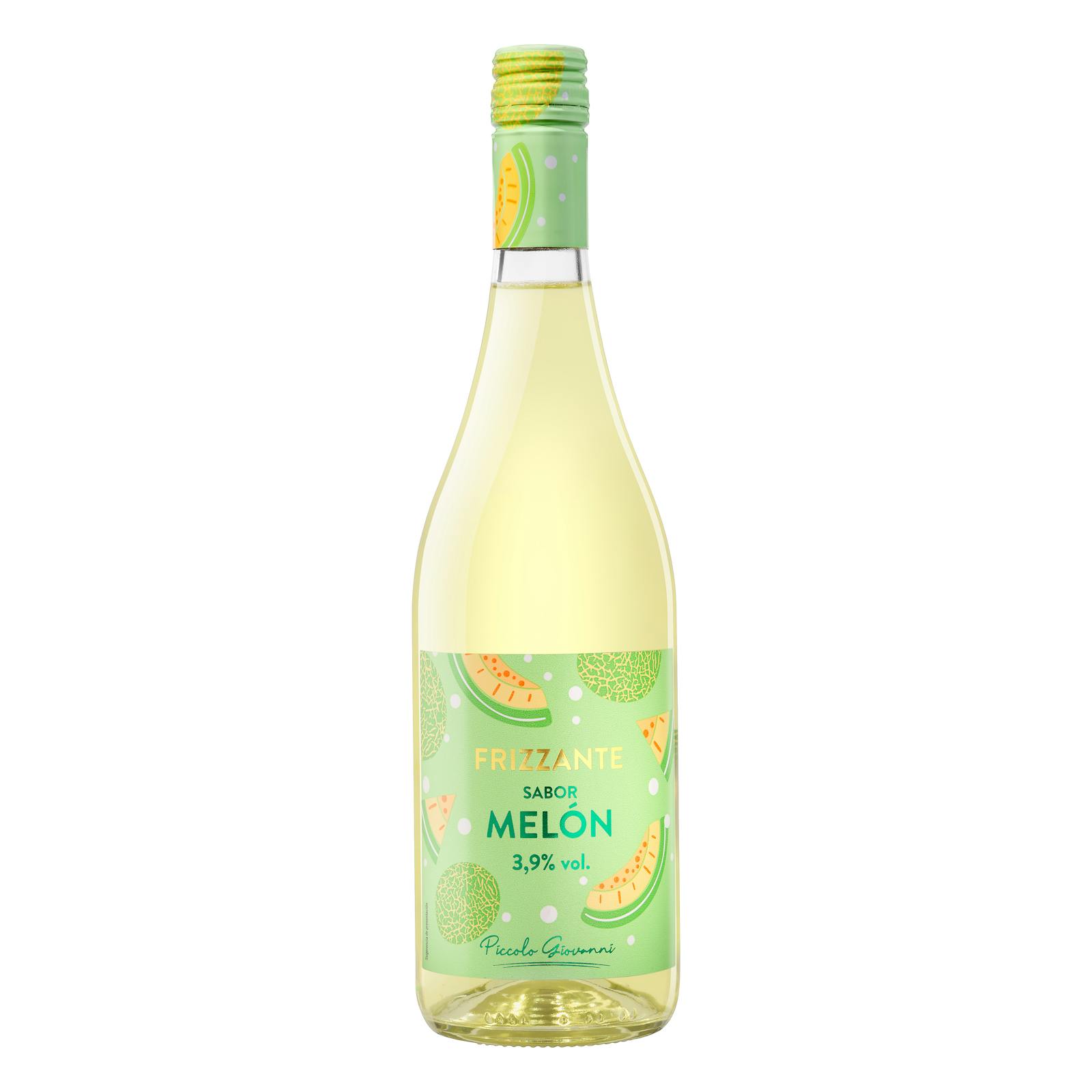 Vin blanc pétillant saveur melon Piccolo Giovanni frizzante