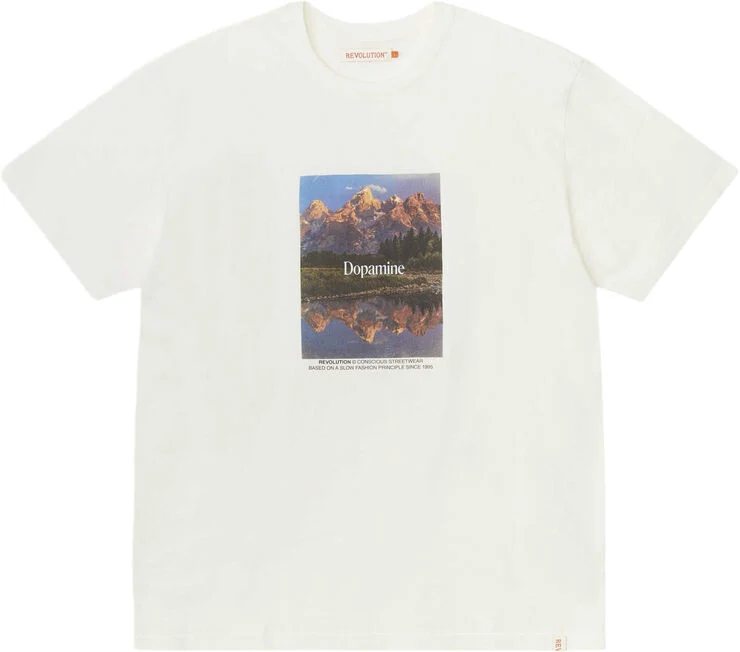 RVLT - Revolution Printed T-shirt Offwhite