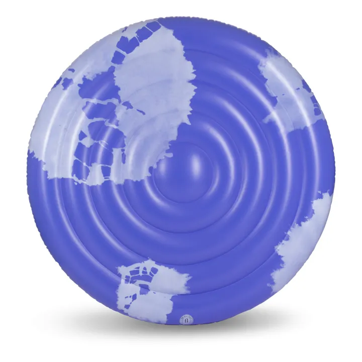 The nice fleet Grand matelas gonflable rond Goa | Bleu
