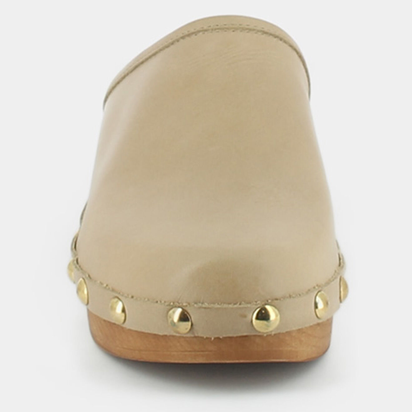 Jonak Sabots en Cuir Madeleine camel - Talon 5 cm