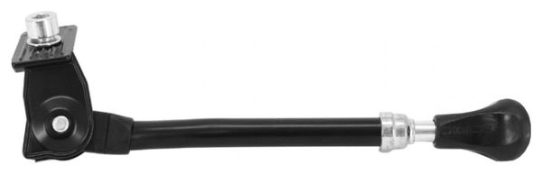 BEQUILLE VELO LATERALE URSUS ELEGANCE NOIRE 20  REGLABLE - SUPPORT 25Kgs (LIVRE SUR CARTE)