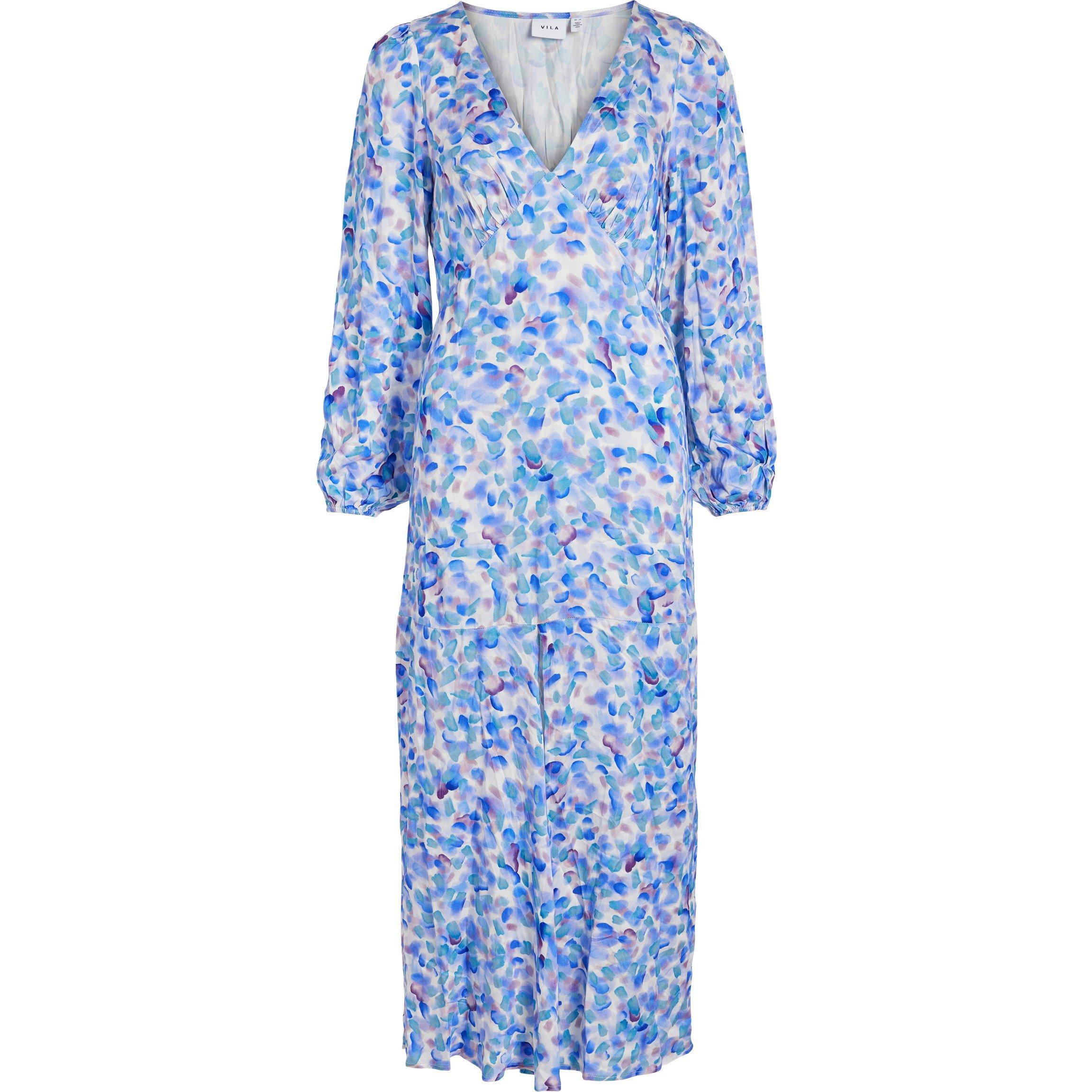 Vila V neck Maxi Dress