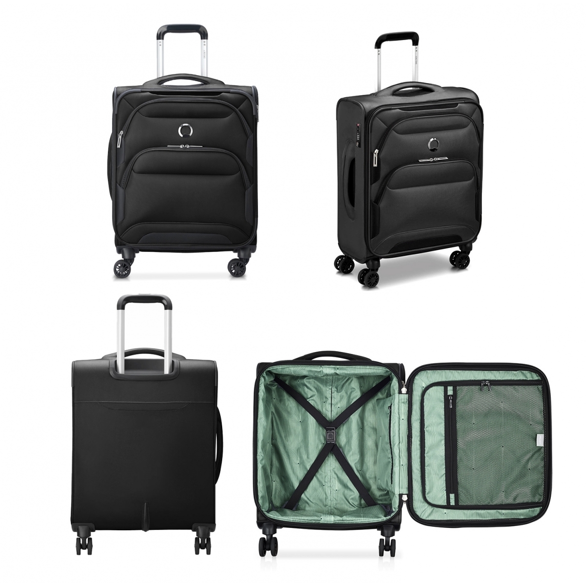 Delsey Valise cabine souple Delsey SkyMax 2.0 TSA 55cm