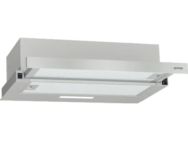 Gorenje TH60E3X, 350 m³/t, Aftræk/Recirkulerende, E, A, B, 67 dB