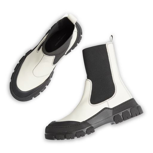 Garment Project Twig Chelseastøvler, Off White, 41