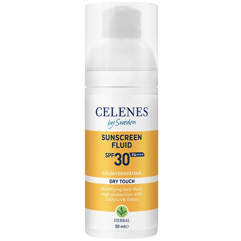Celenes Herbal Sunscreen Dry Touch Fluid SPF 30 - 50 ml