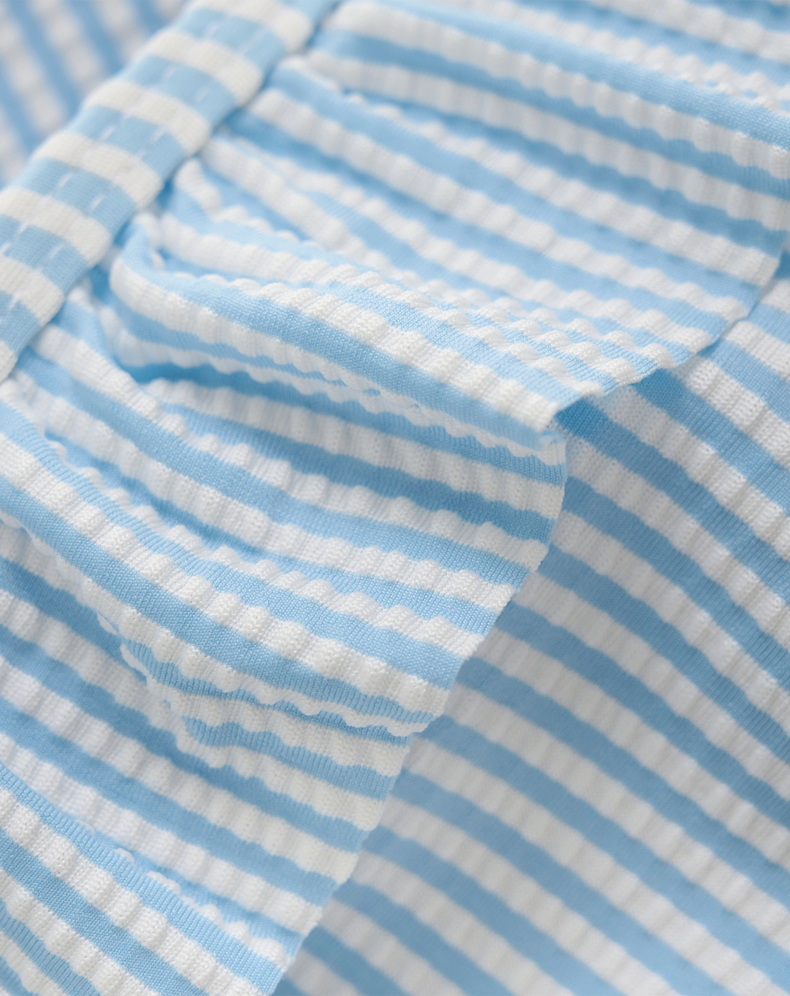 Bikini SEA SKIRT gestreift in cerulean
