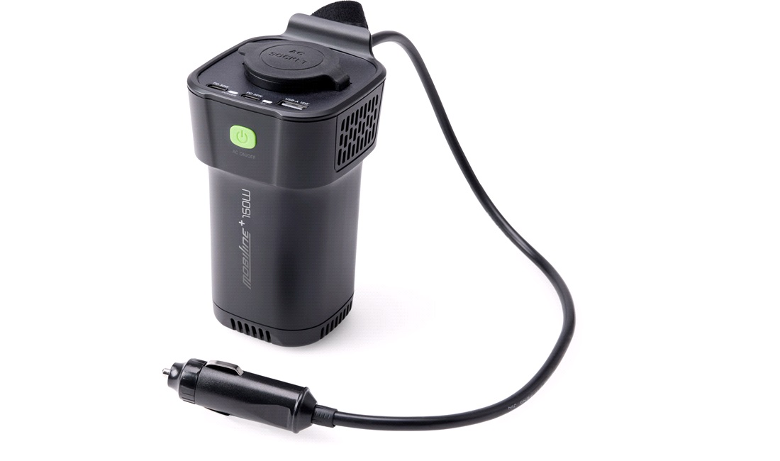 Omformer 12-230V 120W+USB PI-150