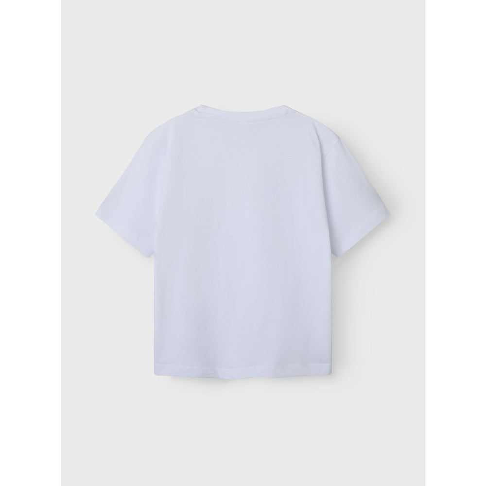 Køb Name It Bright White Vobbo Regular T-Shirt Noos