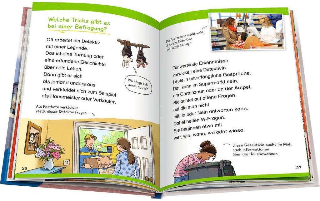 Kinder-Sachbuch WWW Erstleser – Detektive und ErmittlerLesetraining, Sachwissen und Spielspass in einem!