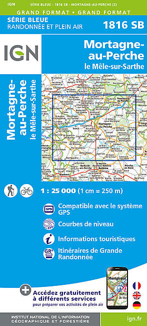 IGN - 1816SB MORTAGNE-AU-PERCHE IGN