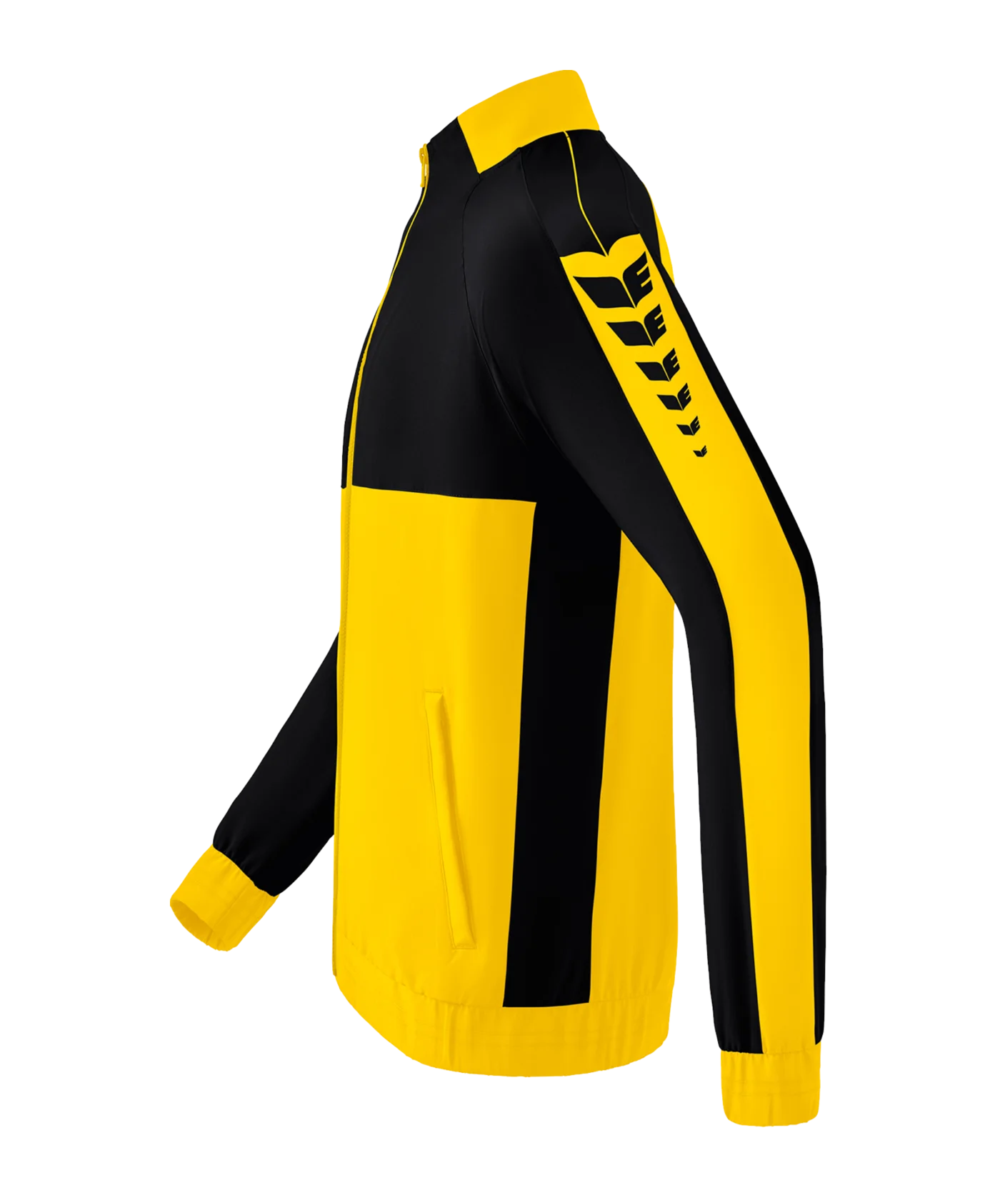 Erima Six Wings Präsentationsjacke Gelb Schwarz