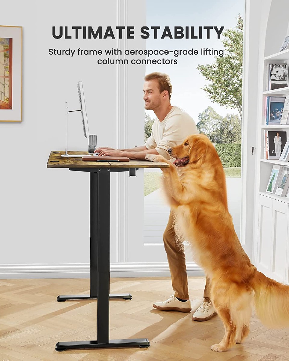 ErGear Height Adjustable Electric Standing Desk,Memory Computer Home Office Desk