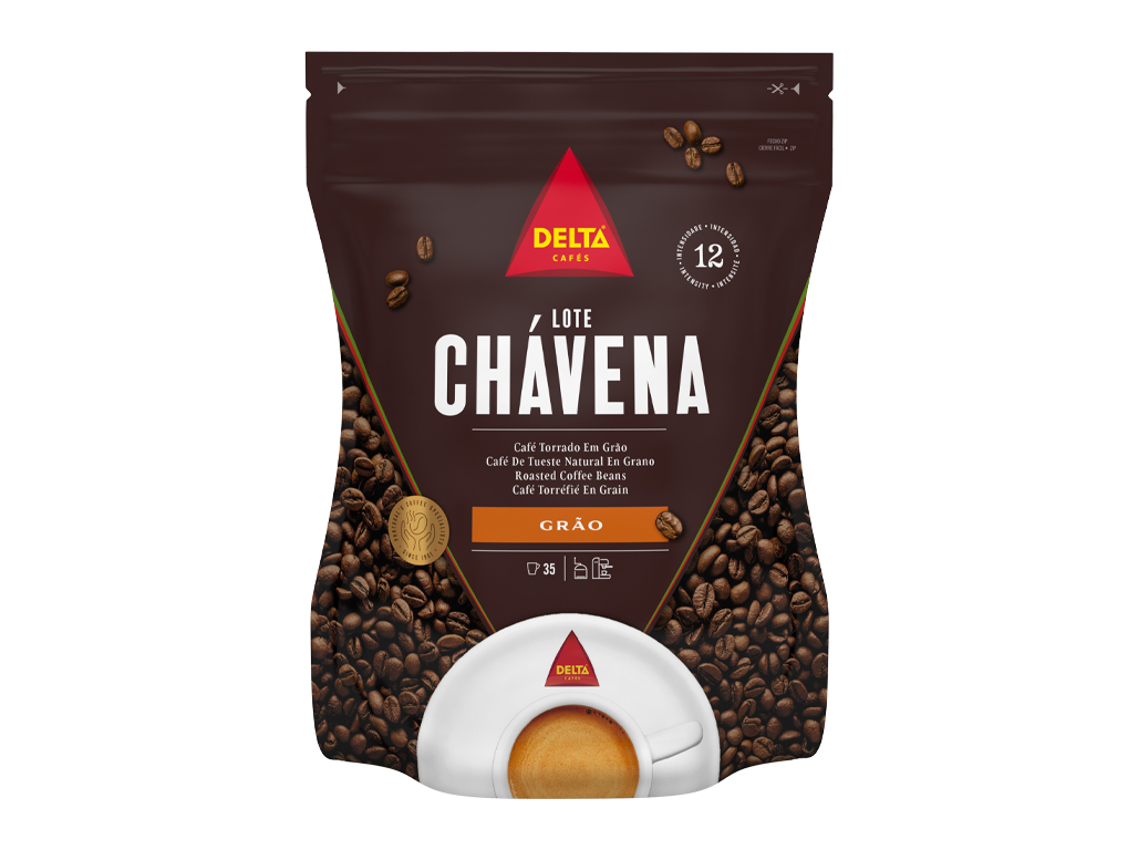 CAFÉ DELTA EM GRÃO TORRADO CHÁVENA 250G
