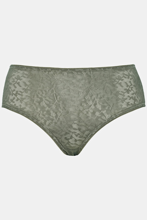 Slip, Blüten-Jacquard, Stretchkomfort