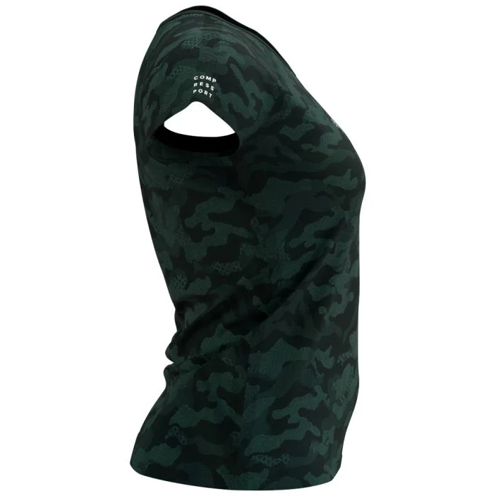Compressport Dame T-shirts Training SS T-shirt Grøn