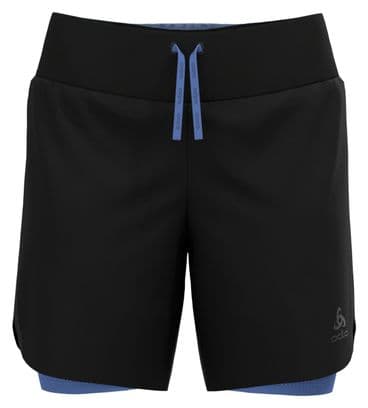 Short de Trail Running Femme Odlo X-Alp Noir/Violet