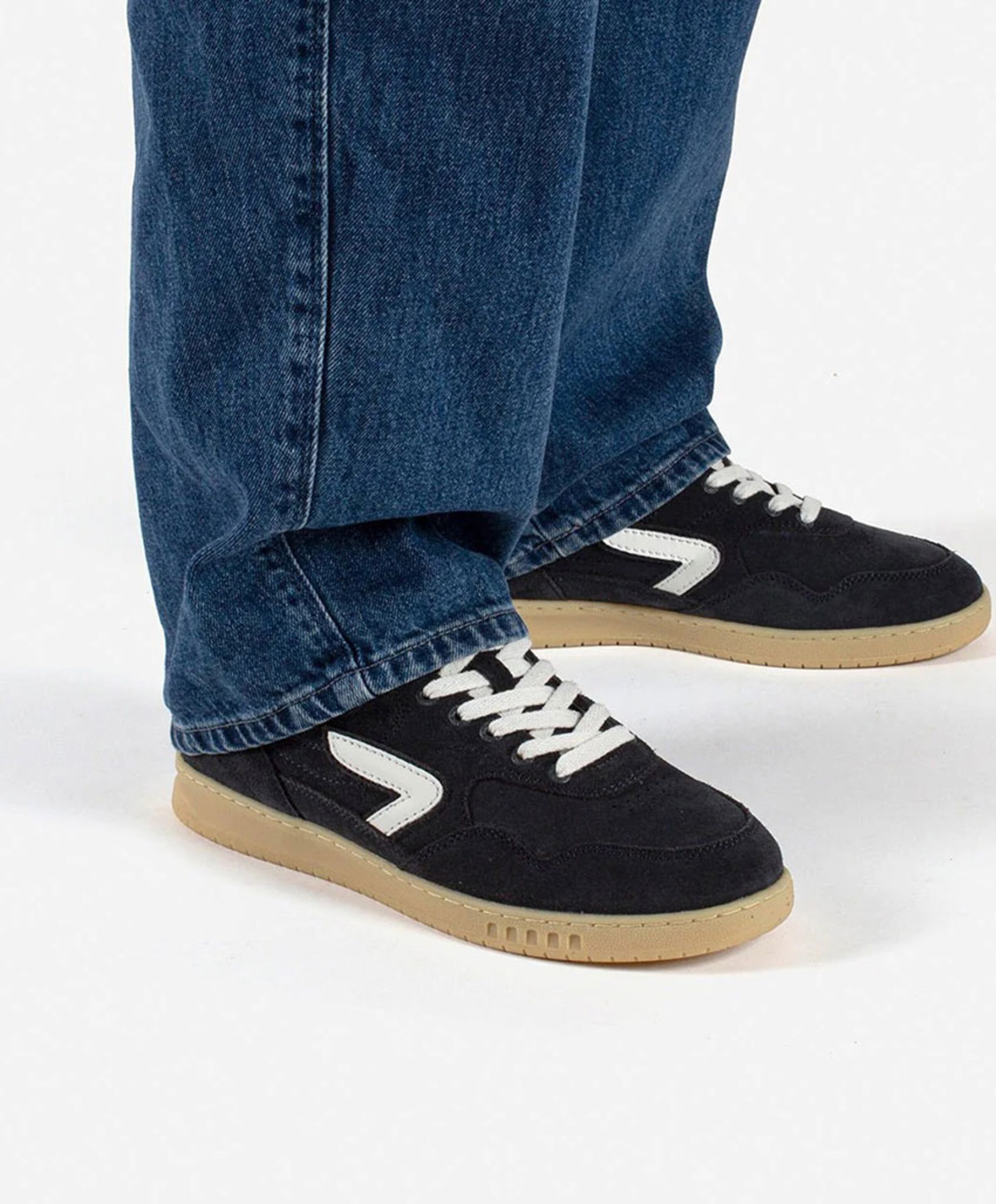 Hub Vancouver heren sneakers blauw