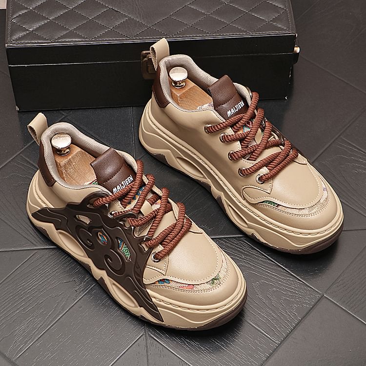 Mr Ozera - Print Panel Veterschoenen