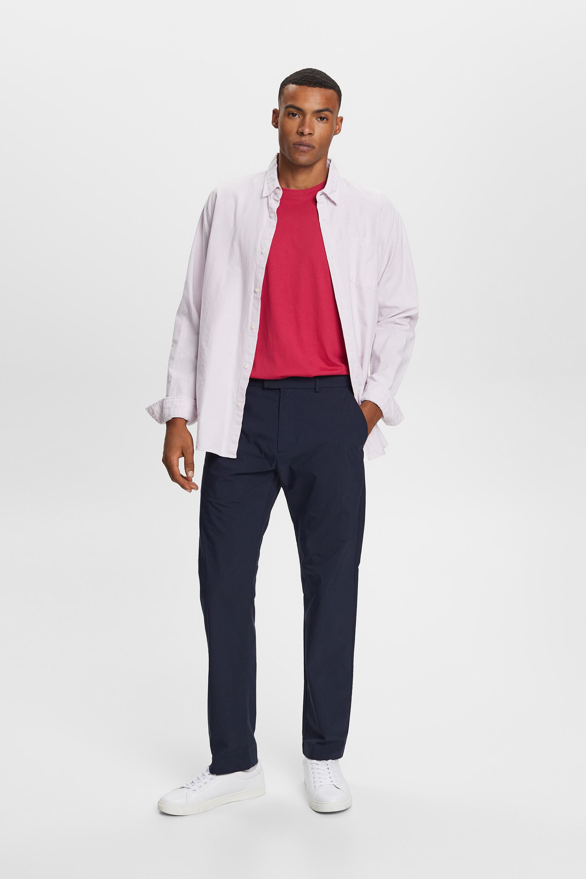 Chino léger en coton mélangé