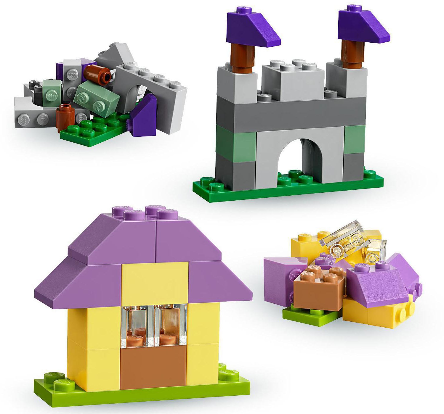 LEGO® Konstruktionsspielsteine »Starterkoffer - Farben sortieren (10713),  LEGO® Classic« Made in Europe