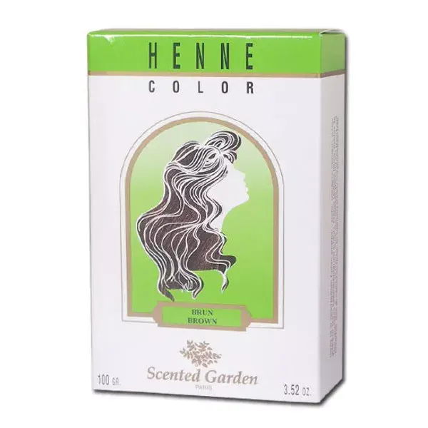 Henne Color Jardim Perfumado Henne Marrom 100g