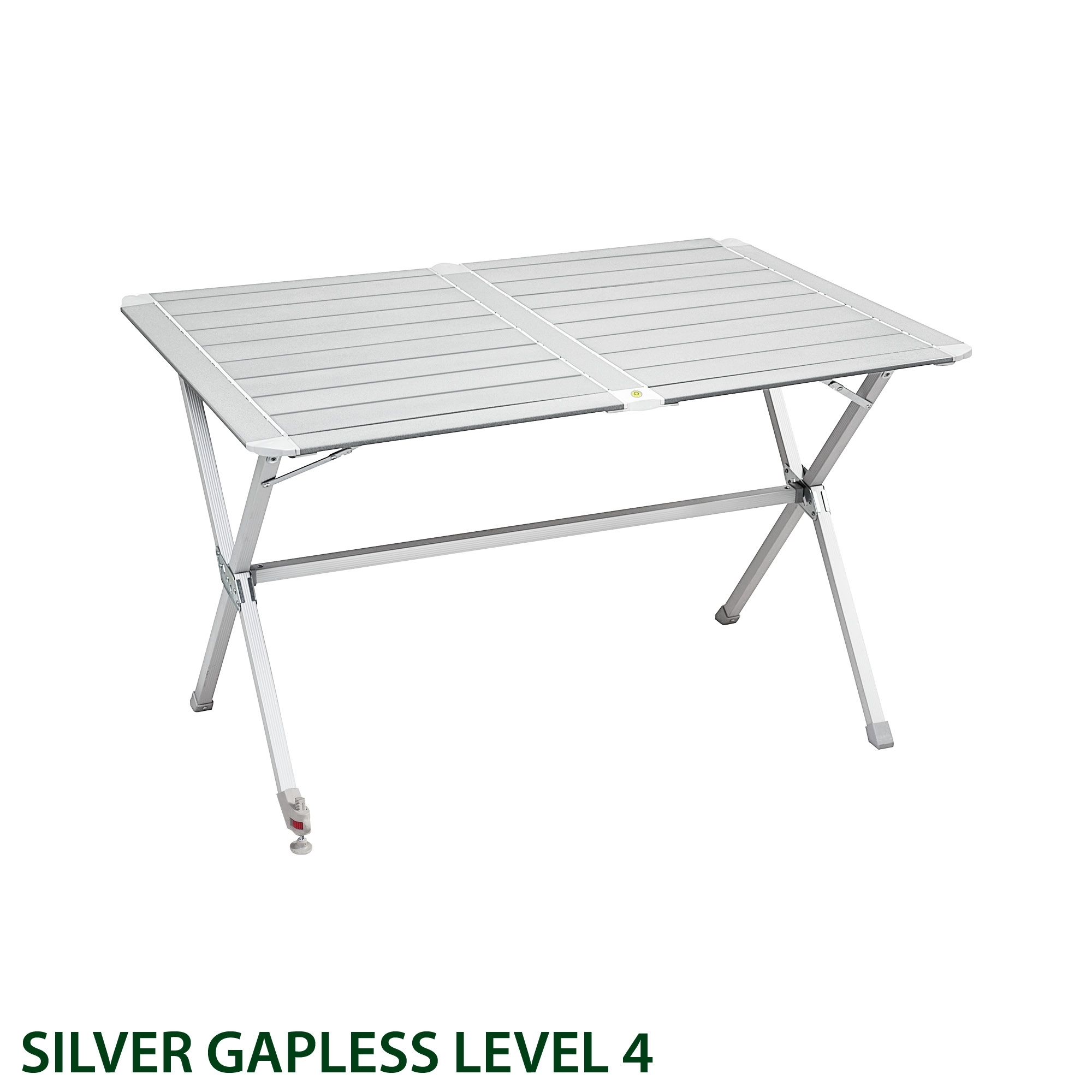 Brunner Silver Gapless 6 Campingtisch 140 x 81 x 70 cm