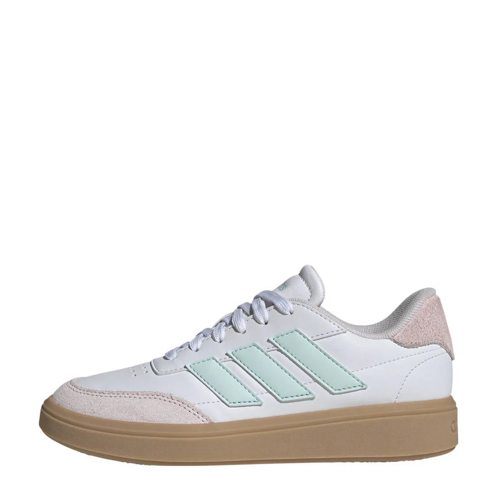 adidas Courtblocksneakers wit/lichroze/gum