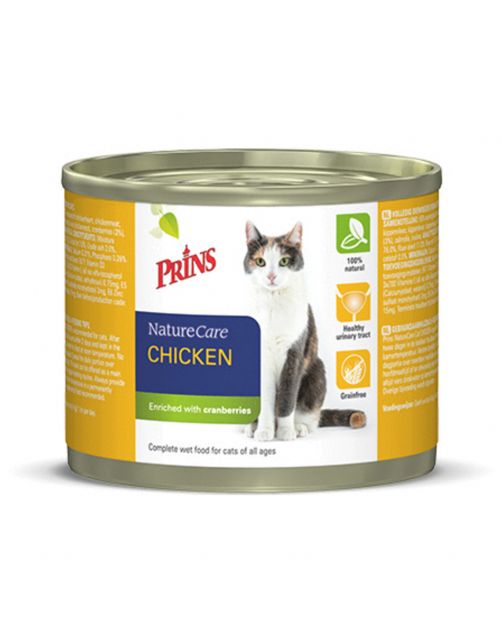 Prins Naturecare Cat 200 g - Kattenvoer