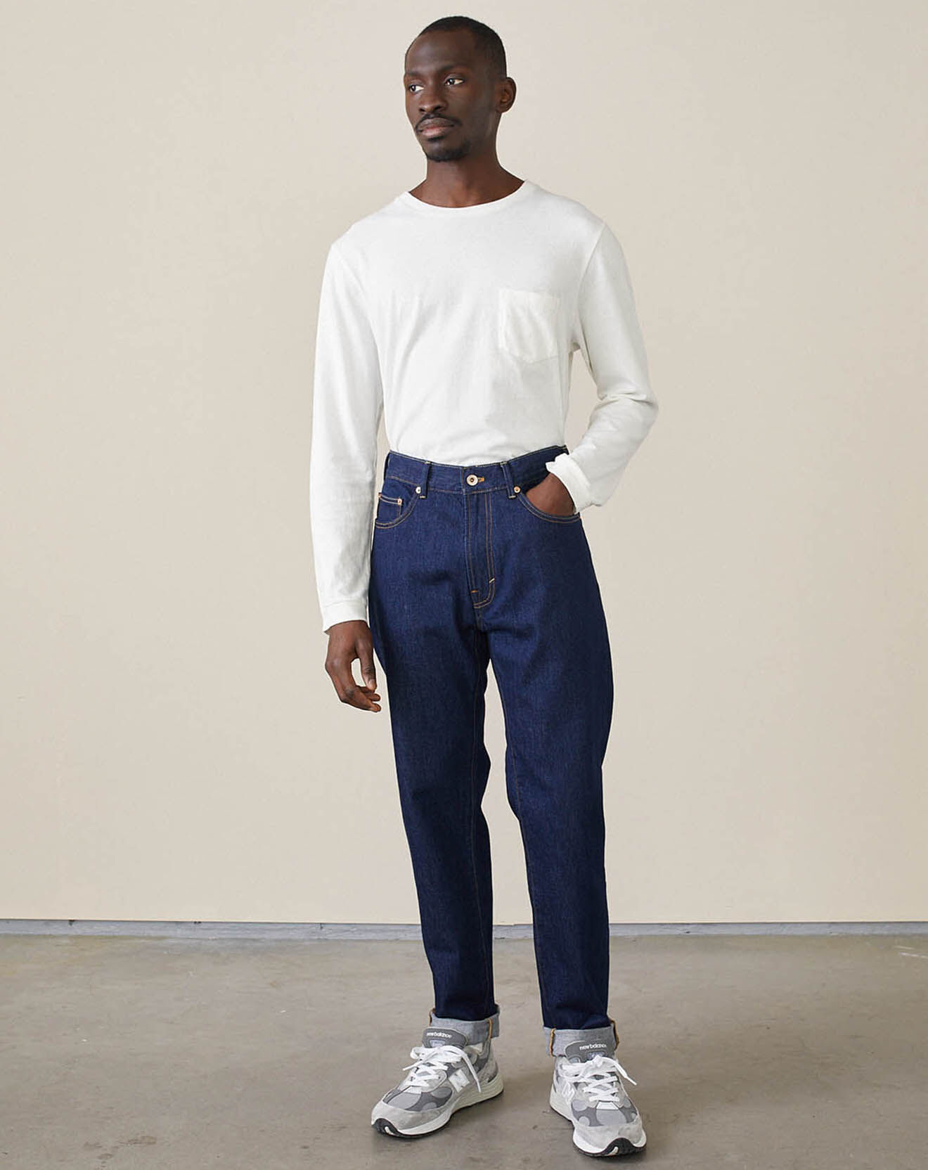 Bellerose Jean slim Peeg bleu